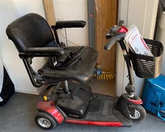 Pride Go-Go Elite Traveller 3-Wheel Mobility Scooter