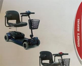 Pride Go-Go Elite Traveller 3-Wheel Mobility Scooter