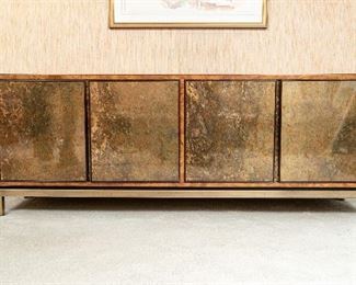 John Widdicomb Burl Wood Credenza