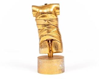 Miguel Berrocal (Spanish, 1933 - 2006) Mini David Brass 