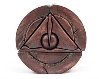 Aharon Bezalel (B 1925, Afghanistan - D 2012 Israel) Carved 