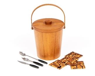 Entertaining Group Including Ice Pail