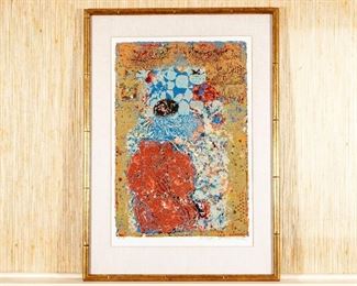 Shraga Weil Serigraph Artist Proof Part Of "The Akeda - Sacrifice 