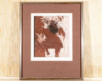 Shaul Shatz (Israel Artist) Limited Edition Etching