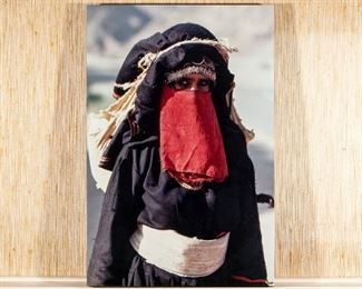 Gail Rubin Large Photographic Print Of A "Bedouin Woman"