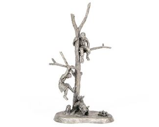 Robert Drury International Pewter Sculpture