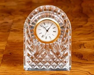 Waterford Crystal Diminutive Mantel Clock