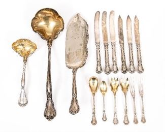 Group Of Sterling Silver Serving Pieces