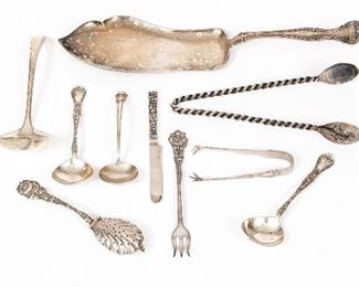 Group Of Sterling Silver Serving Utensils