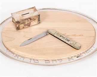 Collection Of Judaic Table Top Articles