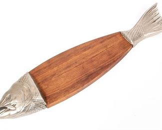 Fabulous Fish Form Cutting Board - 3 Feet Long!