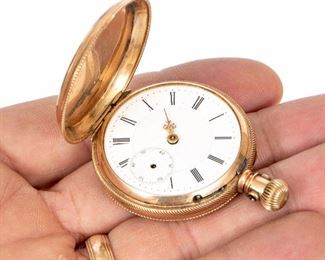 14K Gold Pocket Watch