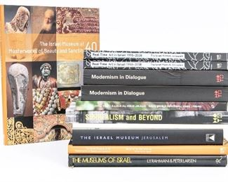 Group Of 11 Hard And Soft Bound Books - Israel Museum & Art 