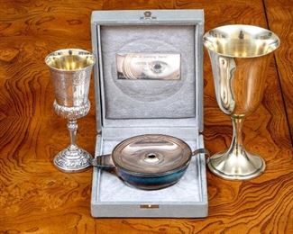 Group Of Silver Plate Articles