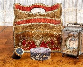 Group Of Table Top Articles