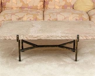 Magnificent Industrial Organic Cast Stone & Bronze 