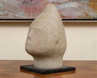 David Morris (Israel, 1911 - 1999) Abstract Ceramic Head