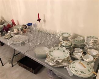 set of dishes