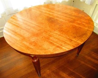 Walnut Burl Veneer French Dining Table