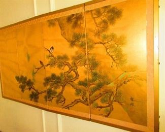 Japanese Table Screen, Late 19th/ Early 20th c.