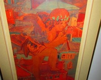 Framed Phyllis Seltzer Print