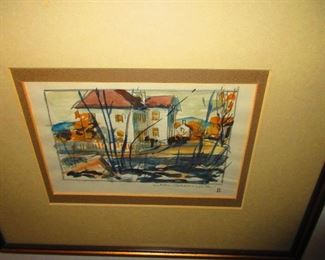 Watercolor by Carl Gaertner