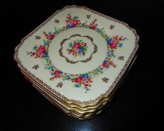 Bohemia Royal Ivory "Countess" Luncheon Plates
