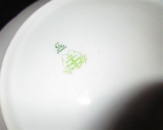 Mark on Verso of Cowell & Hubbard Plates