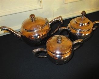 Silvered Tea Service