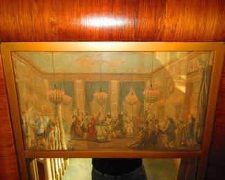 Detail of Trumeau Mirror
