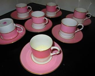 Royal Worcester Demitasse Cups & Saucers