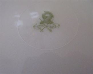 Mark on Warwick Dinner Plates