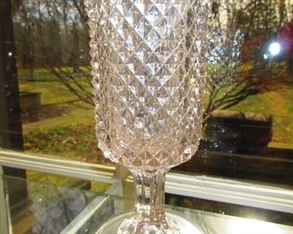American Pressed Glass Celery Vase