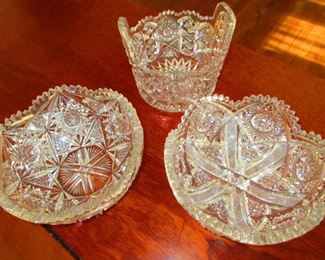 American Brilliant Cut Glass
