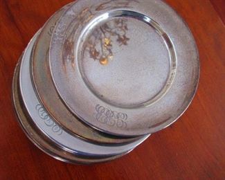 Sterling Bread Plates