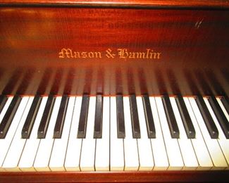 Detail of Mason & Hamlin Baby Grand Piano