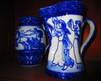 Royal Doulton Jugs Depicting Isthmanian Games