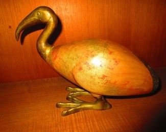 Bronze & Wooden Dodo Bird