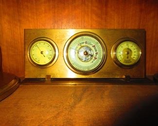 A Vintage Desk Barometer