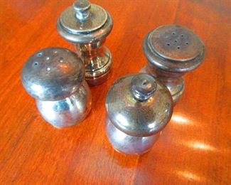 Sterling Salts & Pepper Mills