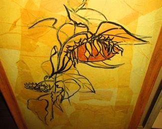 Sunflower - Mixed Media - Unsigned
