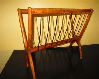 Mid Century Modern Magazine Holder