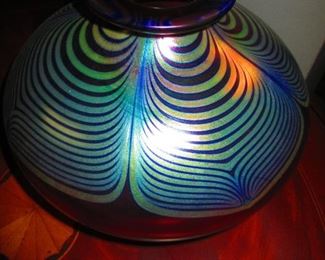Abelman Art Glass Vase