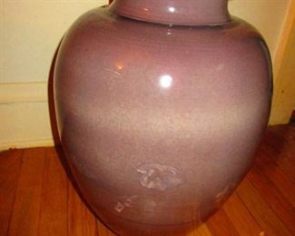 Large Studio Pottery Floor Vase