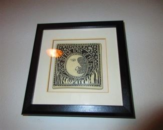 Framed "Dance By The Moon" Plaque