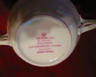 Mark on Base of German Villeroy & Boch