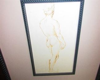 Rendering of a Nude Male
