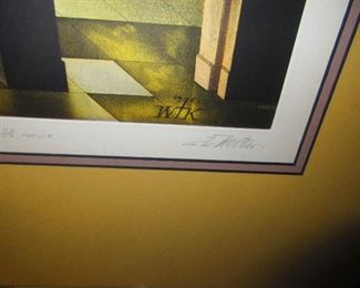 Signature, C.K. Woutess Print