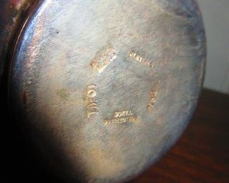 Marks on Taxco Sterling & Hard Stone Mosaic Jug