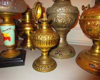 Antique Oil Lamps